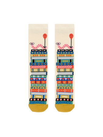 Bookworm Socks - Small - Socks - Image - Pop Weasel