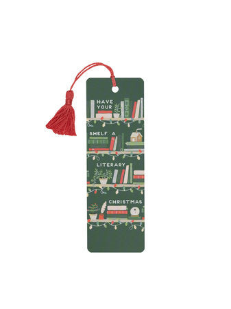 Have Your Shelf A Literary Christmas Bookmark - Bookmark - Image - Pop Weasel