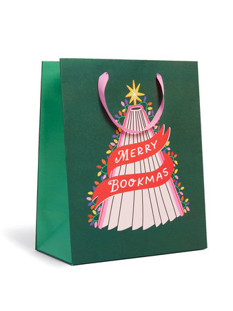 Merry Bookmas (2025) Gift Bag (Large) - Gift Bags - Image - Pop Weasel
