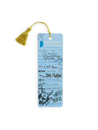 Stranger Things: Hawkins Public Library Bookmark - Bookmark - Image - Pop Weasel