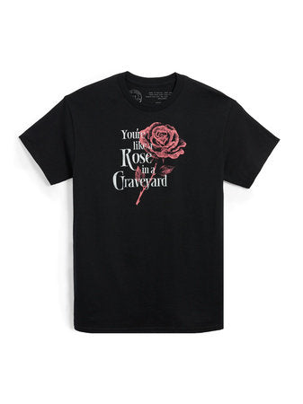 Alchemised: Rose in a Graveyard Unisex T-Shirt Small - Clothing - Image - Pop Weasel