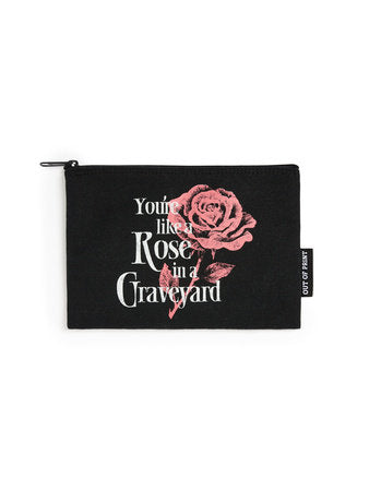 Alchemised: Rose In A Graveyard Pouch - Bags, Wallets & Purses - Image - Pop Weasel