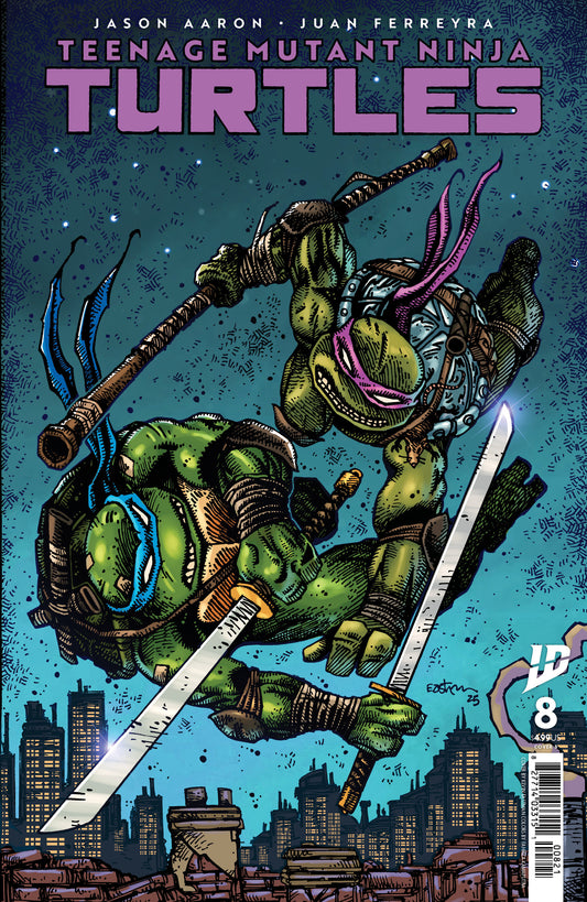 Teenage Mutant Ninja Turtles #8 Variant B (Eastman) - Image