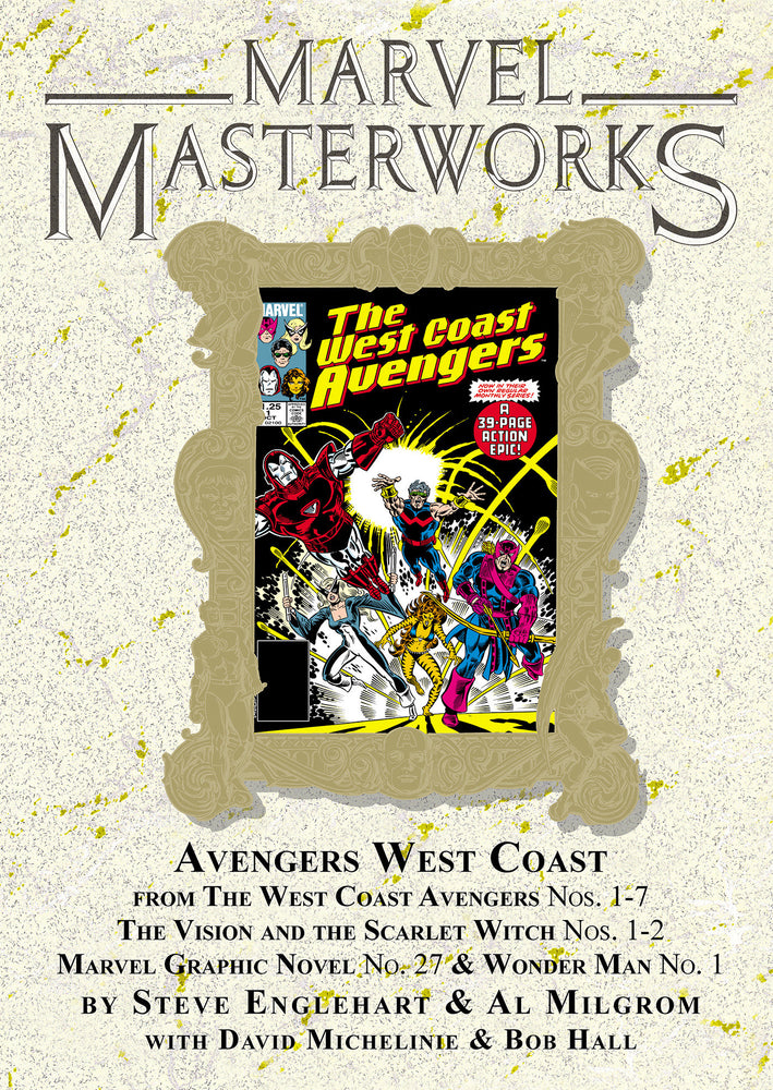 MARVEL MASTERWORKS: AVENGERS WEST COAST VOL. 1 VARIANT [DM ONLY] | Hardcover - Image - Graphic Novels - Image - Pop Weasel