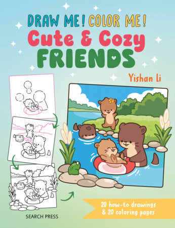 Draw me! Color me!: Cute & Cozy Friends | TPB - Graphic Novels - Image - Pop Weasel