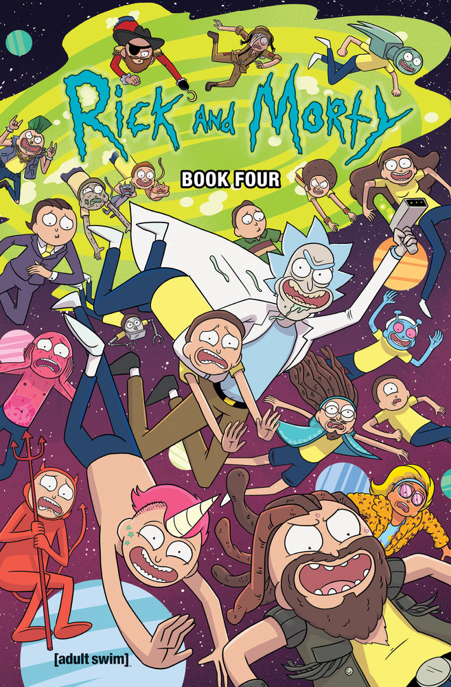 Rick and Morty Book Four Deluxe Edition | Hardcover - Graphic Novels - Image - Pop Weasel