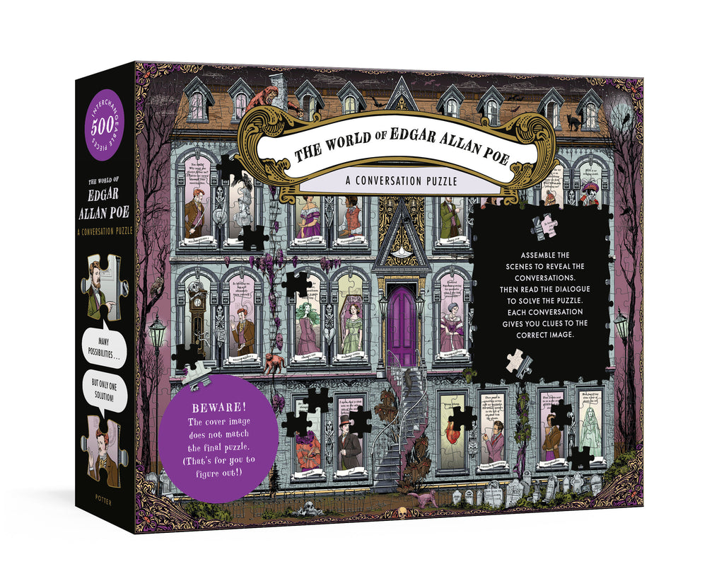 The World of Edgar Allan Poe: A Conversation Puzzle - Image - Merchandise - Image - Pop Weasel