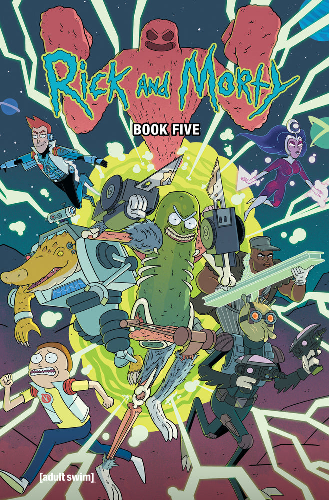 Rick and Morty Book Five Deluxe Edition | Hardcover - Graphic Novels - Image - Pop Weasel