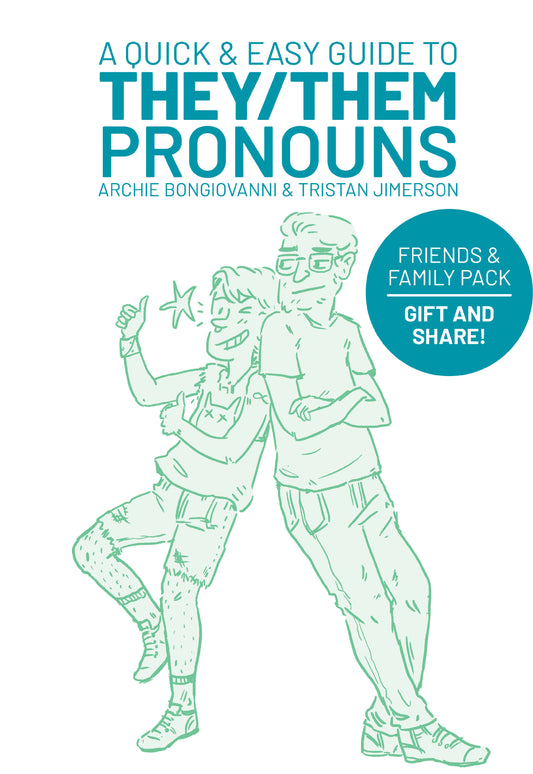 A Quick & Easy Guide to They/Them Pronouns: Friends & Family Pack | TPB