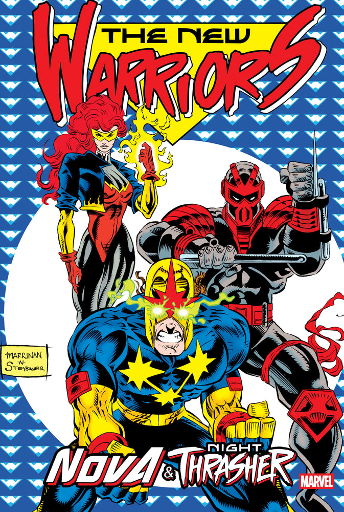 New Warriors: Nova & Night Thrasher Omnibus Chris Marrinan Cover | Hardcover - Image - Graphic Novels - Image - Pop Weasel