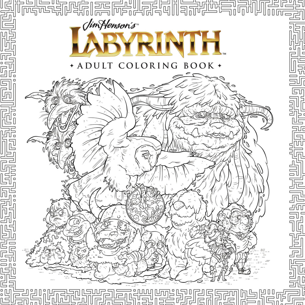 Jim Henson's Labyrinth Adult Coloring Book - Image - Graphic Novels - Image - Pop Weasel