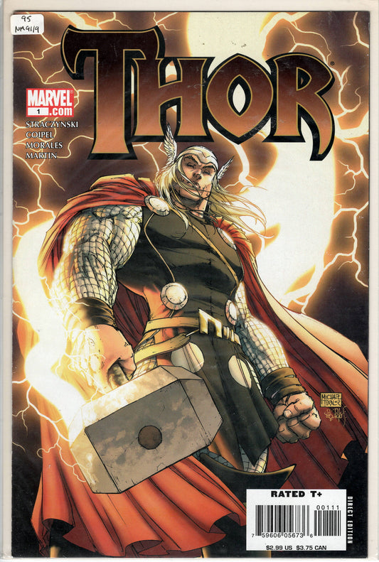 Pre-Owned - Thor #1  (September 2007) Scanned Image Pop Weasel Pre-Owned Comics