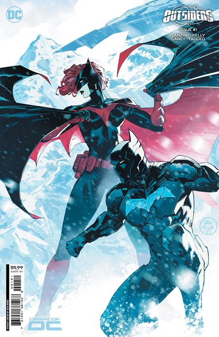 Outsiders #1 (of 12)  C Dan Mora Card Stock Var image