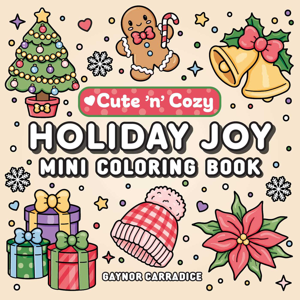 Holiday Joy Mini Coloring Book - Books - Image - Pop Weasel