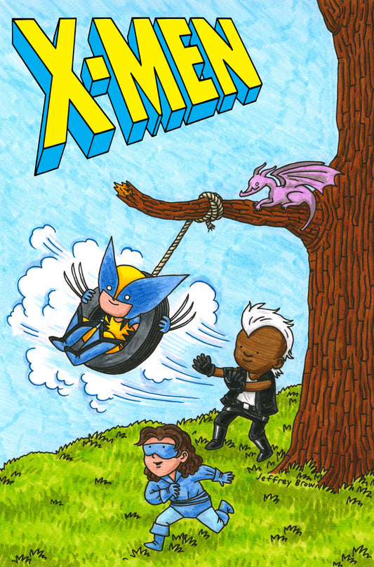 X-MEN #20 JEFFREY BROWN VARIANT - Image