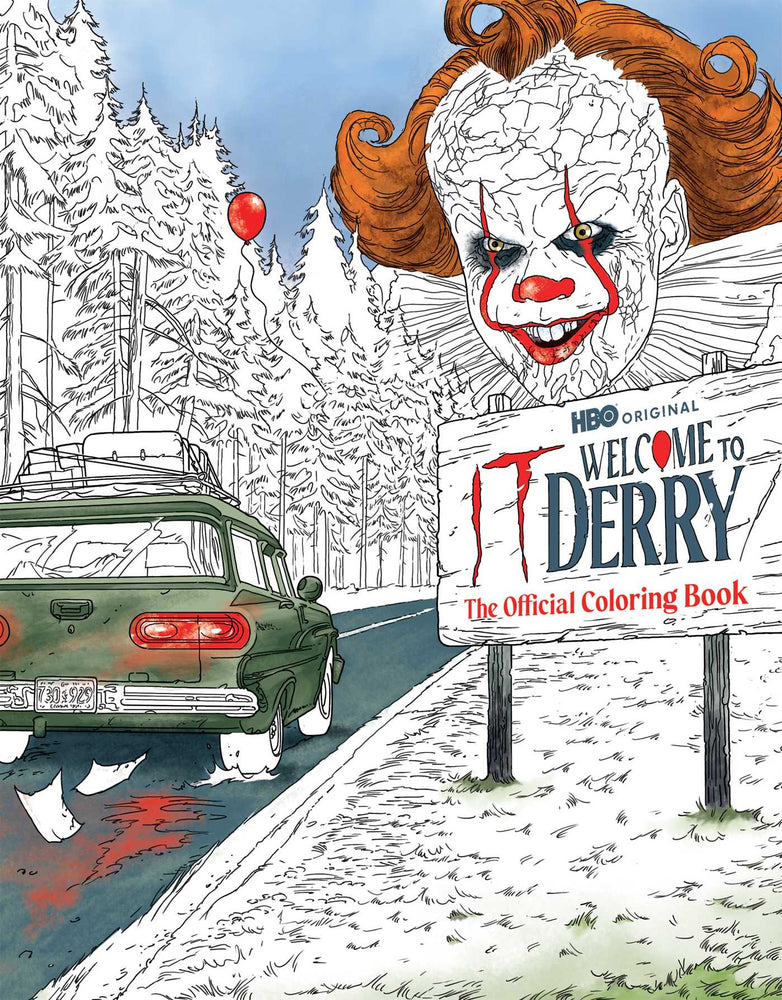 It: Welcome To Derry: The Official Coloring Book - Books - Image - Pop Weasel