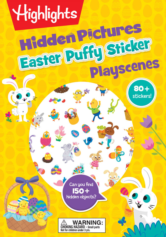 Easter Hidden Pictures Puffy Sticker Playscenes image