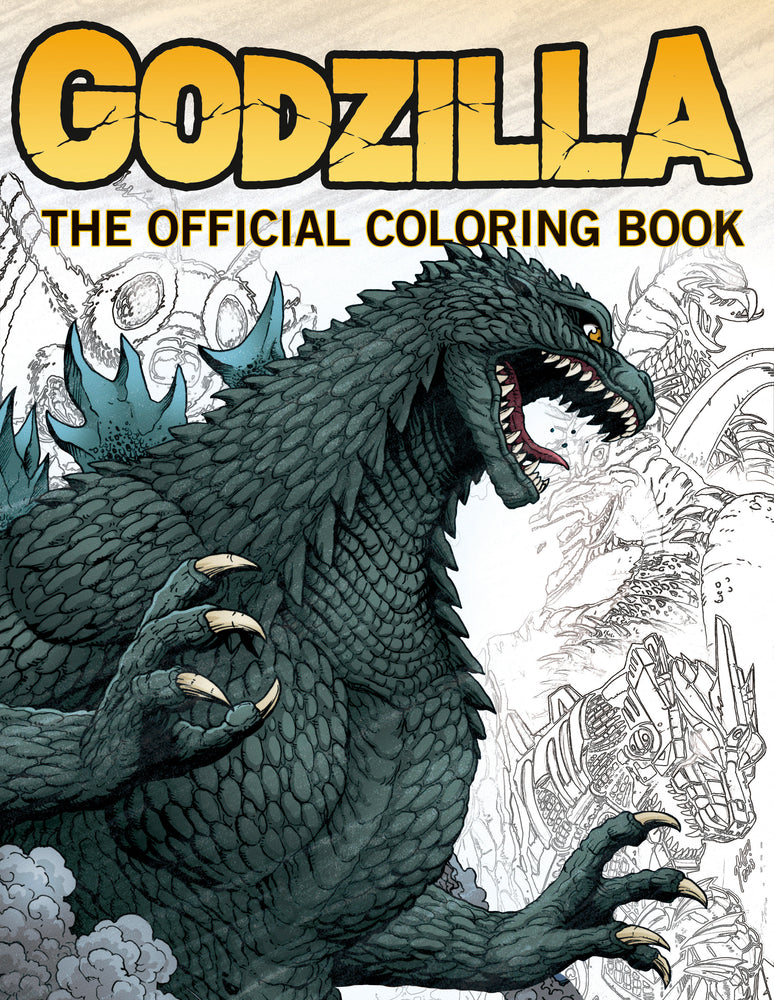 Godzilla: The Official Coloring Book - Image - Books - Image - Pop Weasel