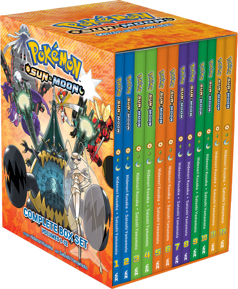 Pokemon: Sun & Moon Complete Manga Box Set - Manga - Image - Pop Weasel