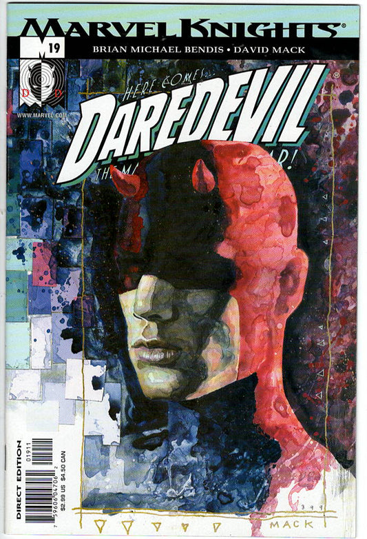 Pre-Owned - Daredevil #19  (August 2001) Scanned Image Pop Weasel Pre-Owned Comics