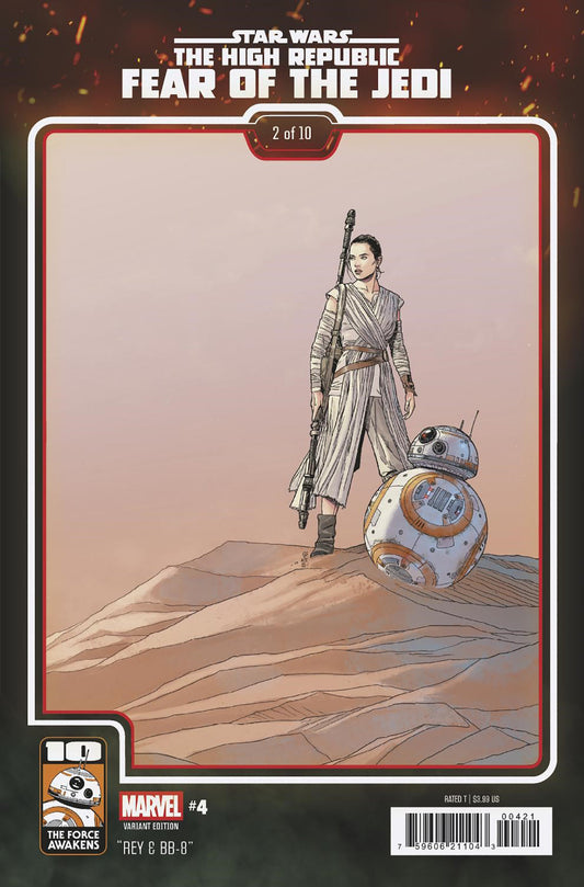 STAR WARS: THE HIGH REPUBLIC - FEAR OF THE JEDI #4 CHRIS SPROUSE THE FORCE AWAKENS 10TH ANNIVERSARY VARIANT - Image