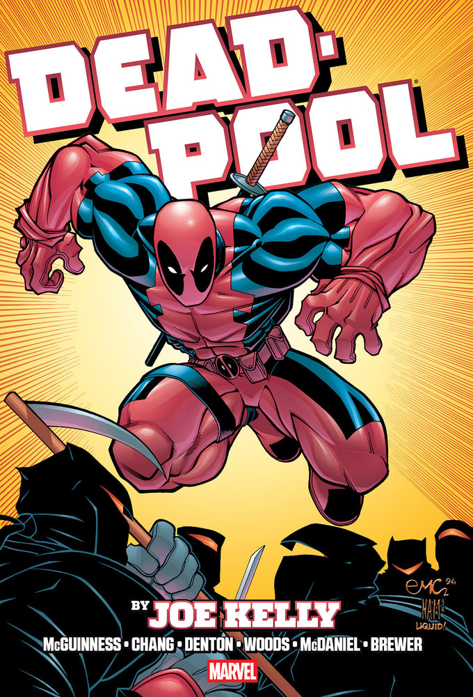 Deadpool By Joe Kelly Omnibus Ed Mcguinness Ninja Cover [New Printing, Dm Only] - Graphic Novels - Image - Pop Weasel