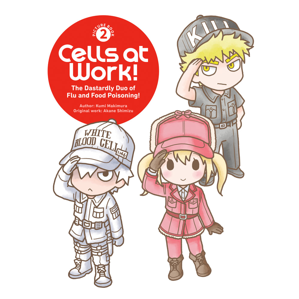 Cells At Work! Picture Book 2: The Dastardly Duo Of Flu And Food Poisoning! - Manga - Image - Pop Weasel