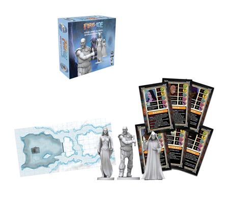 Fire And Ice Miniatures Adventure Game King And Queen Expansion Set - Board Games - Image - Pop Weasel