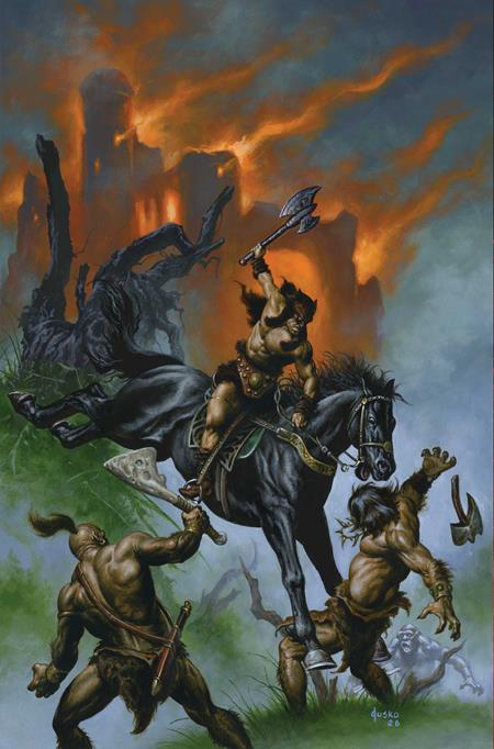 Fire And Ice Darkwolf #5 Cvr G Joe Jusko Ltd Virgin Var