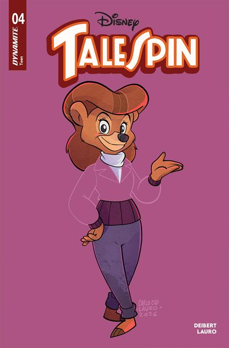 Talespin #4 Cvr C Carlo Lauro Color Bleed Var (US Import)