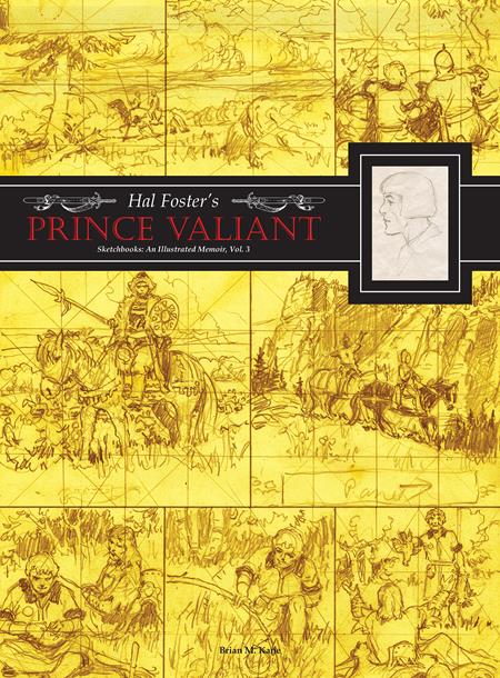 Hal Fosters Prince Valiant Sketchbooks | Hardcover Vol 03 An Illustrated Memoir - Graphic Novels - Image - Pop Weasel