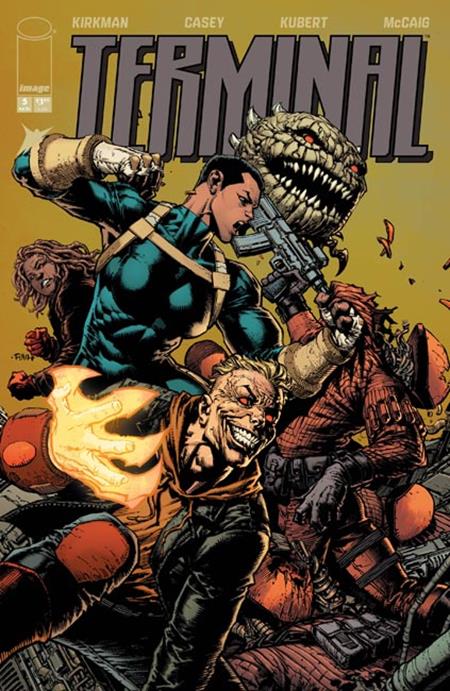 Terminal #5 Cvr B David Finch & Dave Mccaig Var
