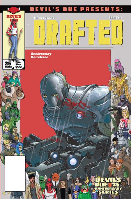 Devils Due Presents Drafted #1 | One Shot Cvr D Chris Lie Josh Blaylock 25Th Anniversary Homage Var