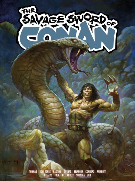 Savage Sword Of Conan | TPB Vol 05 Direct Market Edition Alex Horley Cvr - Graphic Novels - Image - Pop Weasel
