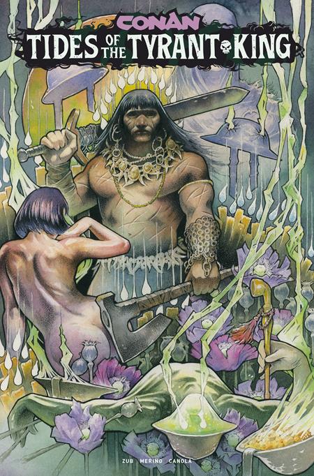 Conan The Barbarian Tides Of The Tyrant King #3 (Of 4) Cvr D John Baizley Var