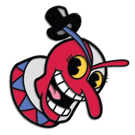 Cuphead Beppi Enamel Pin Badge - Badges & Pins - Image - Pop Weasel