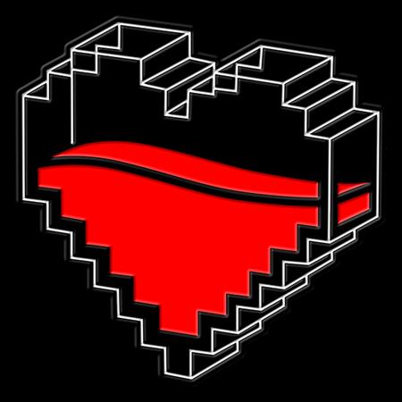 Fp Original Gaming Glass Health Enamel Pin Badge - Badges & Pins - Image - Pop Weasel