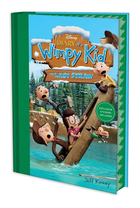 DIARY OF A WIMPY KID ILLUSTRATED NOVEL HC VOL 03 THE LAST STRAW (SPECIAL DISNEY+ COVER COLLECTORS EDITION) - Graphic Novels - Image - Pop Weasel