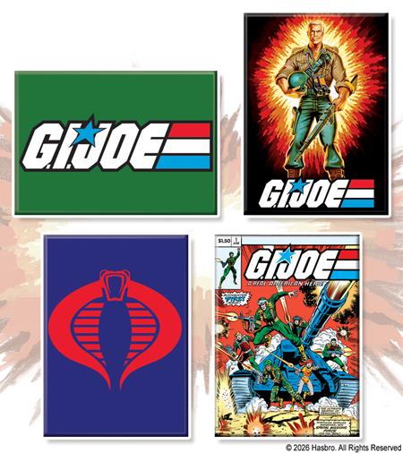Ata-Boy Gi Joe 12 Magnet Pack - Magnets - Image - Pop Weasel