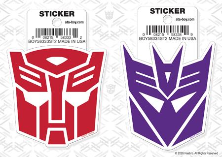 Ata-Boy Transformers 12 Piece Sticker Pack - Stickers - Image - Pop Weasel
