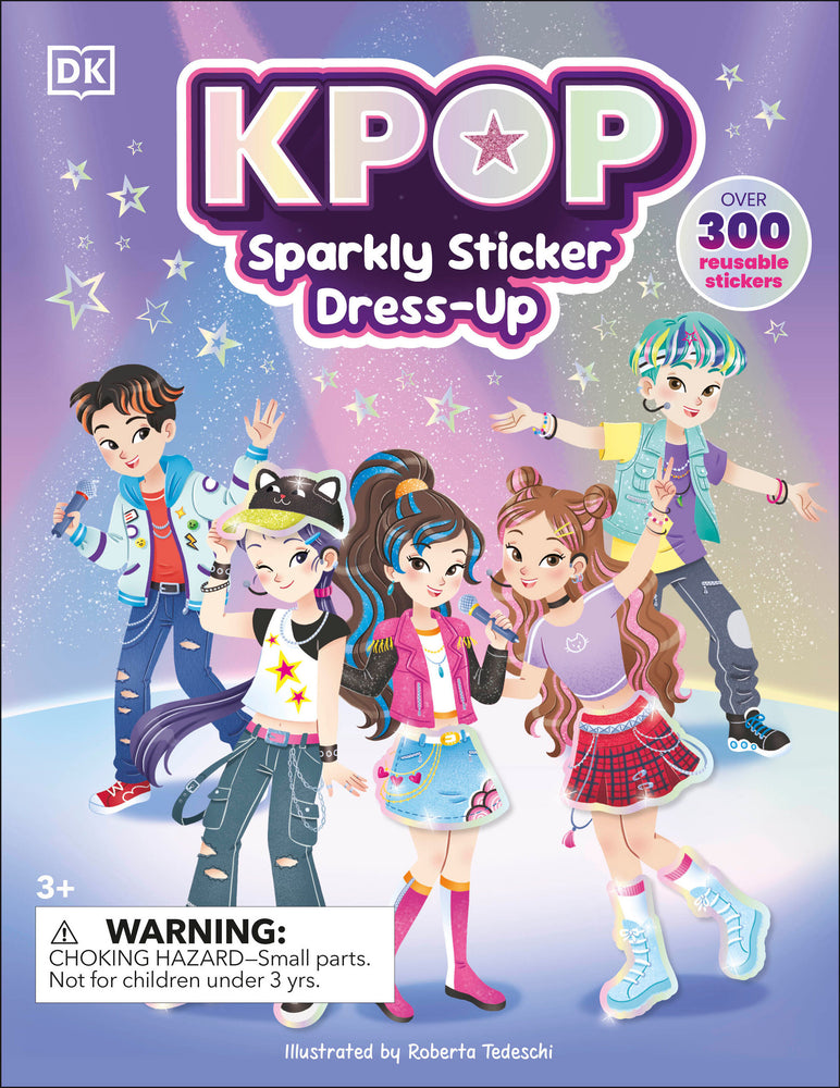 K-Pop Sparkly Sticker Dress-Up - Graphic Novels - Image - Pop Weasel