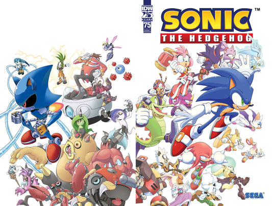 Sonic the Hedgehog #75 Variant C (Thomas) image