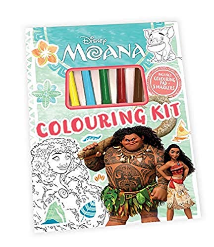 Moana Colouring Kit - Childrens Books - Image - Pop Weasel