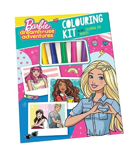 Barbie Dreamhouse Colour Kit - Childrens Books - Image - Pop Weasel