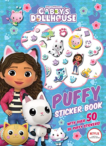 Gabbys Dollhouse: Puffy Sticker Book (Dreamworks) - Childrens Books - Image - Pop Weasel