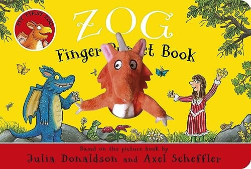 Zog Finger Puppet Book Bb - Childrens Books - Image - Pop Weasel