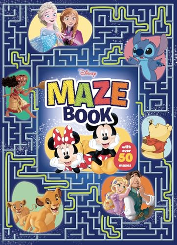 Disney: Maze Book - Childrens Books - Image - Pop Weasel