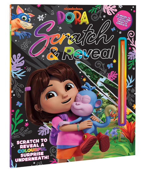 Dora: Scratch And Reveal (Nickelodeon) - Childrens Books - Image - Pop Weasel