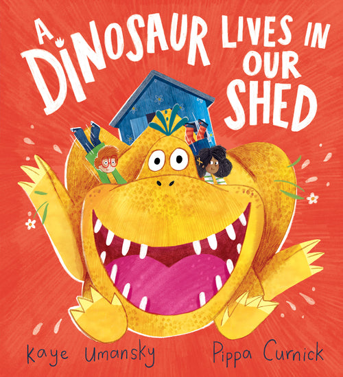 A Dinosaur Lives In Our Shed - Childrens Books - Image - Pop Weasel