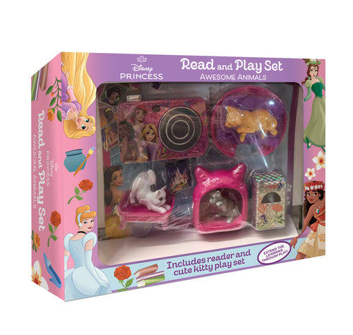 Awesome Animals: Read And Play Set (Disney Princess) - Childrens Books - Image - Pop Weasel